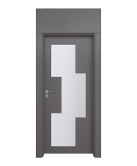 BY-261V  Porte intérieure Laqué Vitrée